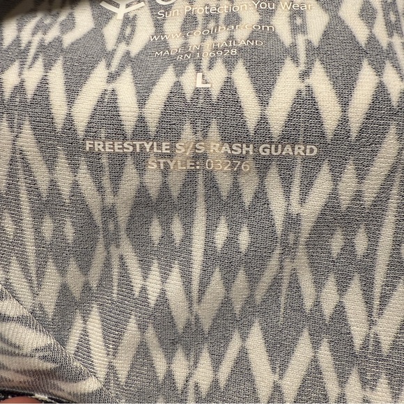 Coolibar short sleeve freestyle rash guard large - Picture 8 of 8